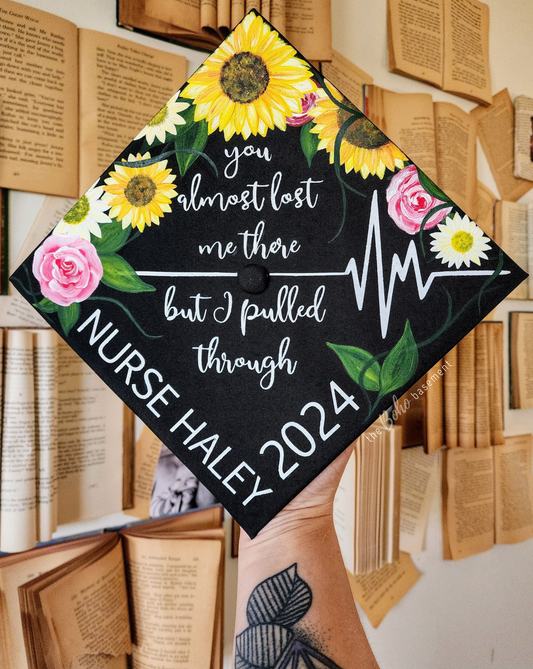 Custom Grad Cap for Haley