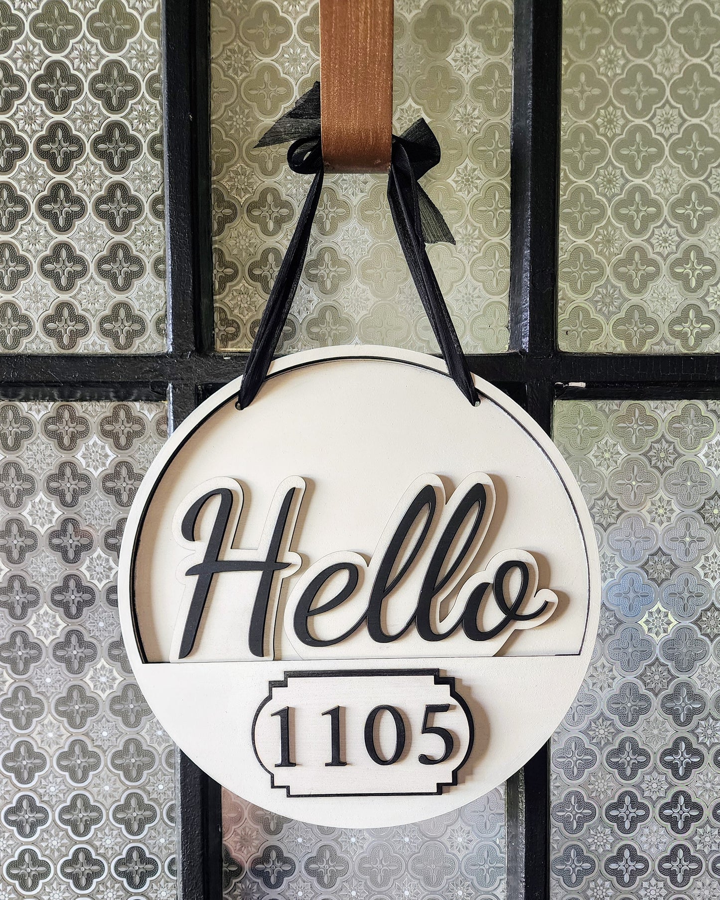 White/White - Interchangeable Door Hanger