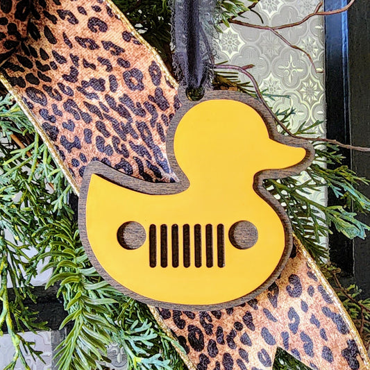 "Jeep Duck" Ornament