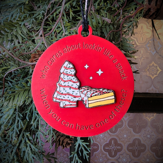 "Christmas Tree Snack" Ornament