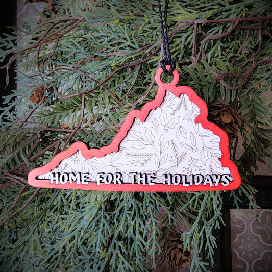 Virginia "Home For The Holidays" Ornament