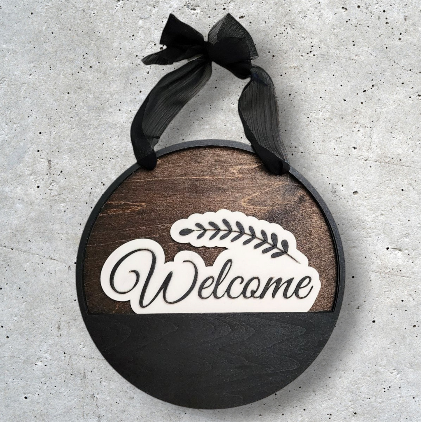 Black/Dark Walnut - Interchangeable Door Hanger