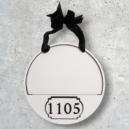 White/White - Interchangeable Door Hanger