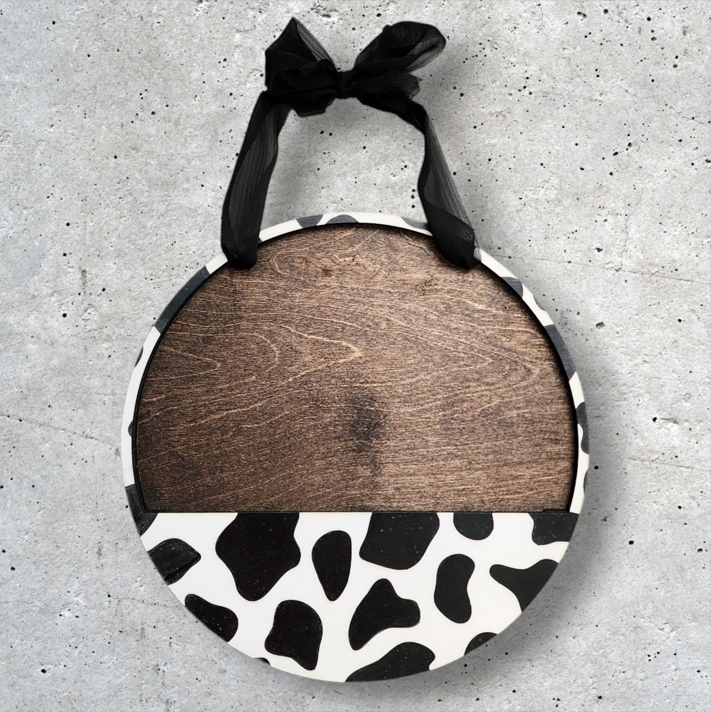 COW PRINT Interchangeable Door Hanger (Special Edition)