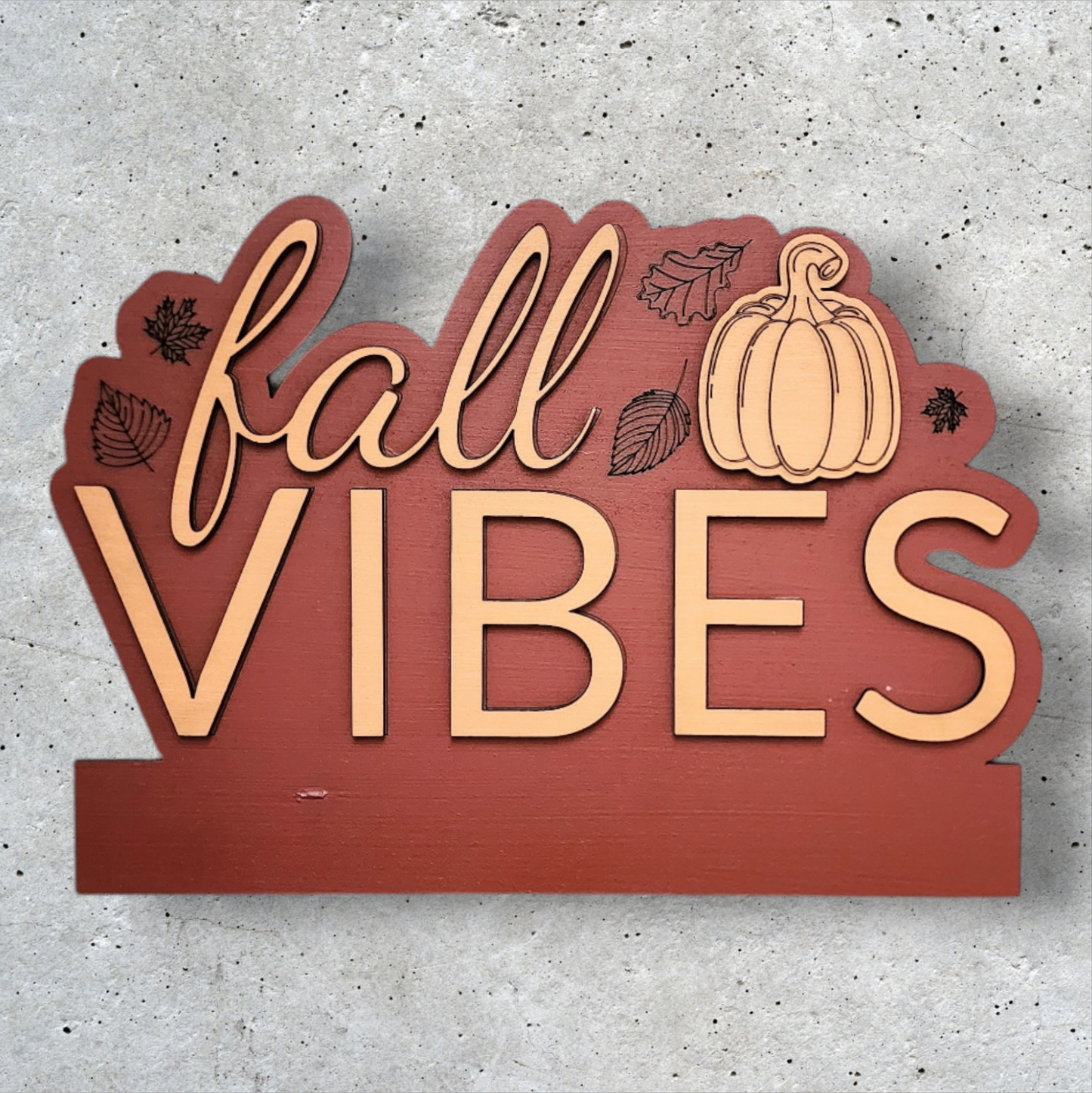 "Fall Vibes" Insert